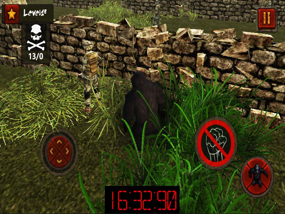 #3. Assassin Ape 3D HD (iOS) 由: Huai-Chih Hsiao