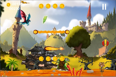 Dragon Survival - King Bird on fire screenshot 3
