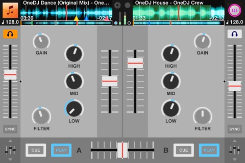 OneDJ for iPhone screenshot 2