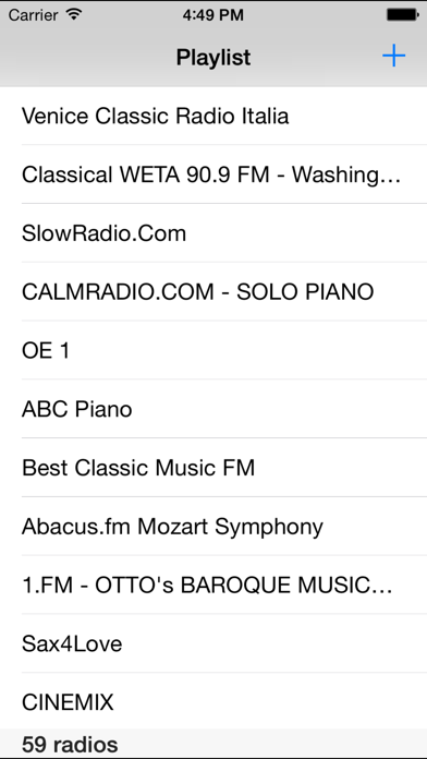 Screenshot #1 pour ILoveClassicalMusic - Gratuit classique et de la musique en streaming mp3 Piano