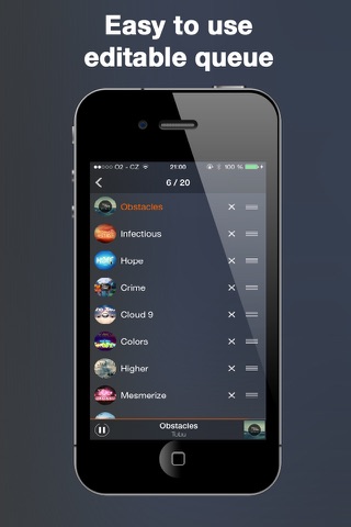 Speedy - music player with editable queue and speed engine screenshot 4