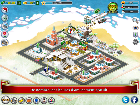 Screenshot #6 pour City Island: Winter Edition - Créez une jolie ville hivernale sur une île, des heures d'amusement gratuites