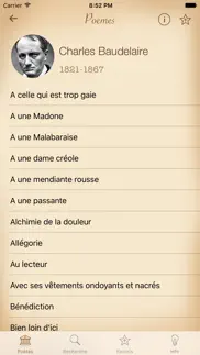 poésie français iphone screenshot 2