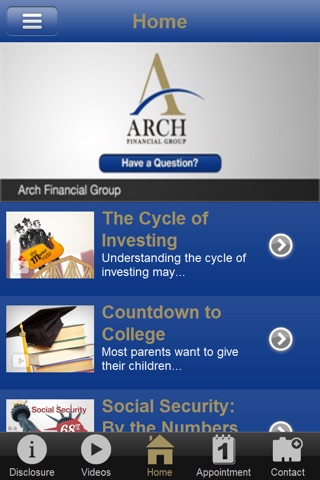 Arch Financial Group screenshot 2