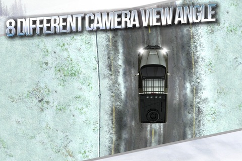 Winter Traffic Car Driving 3D screenshot 4