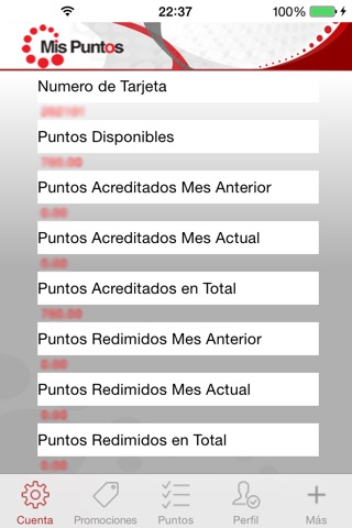 Mis Puntos screenshot 2