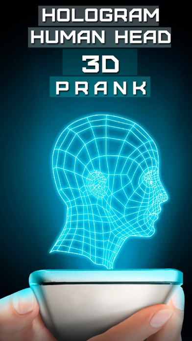 Screenshot #1 pour Hologram Human Head 3D Prank