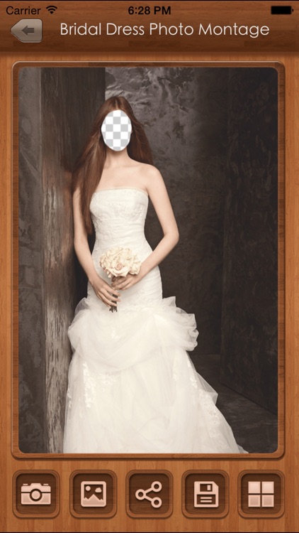 Bridal Dress Photo Montage