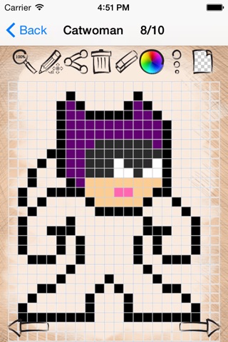 How to Draw Pixel Superheroes screenshot 4