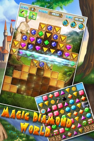 Magic Diamond World- Pocket Edition screenshot 3