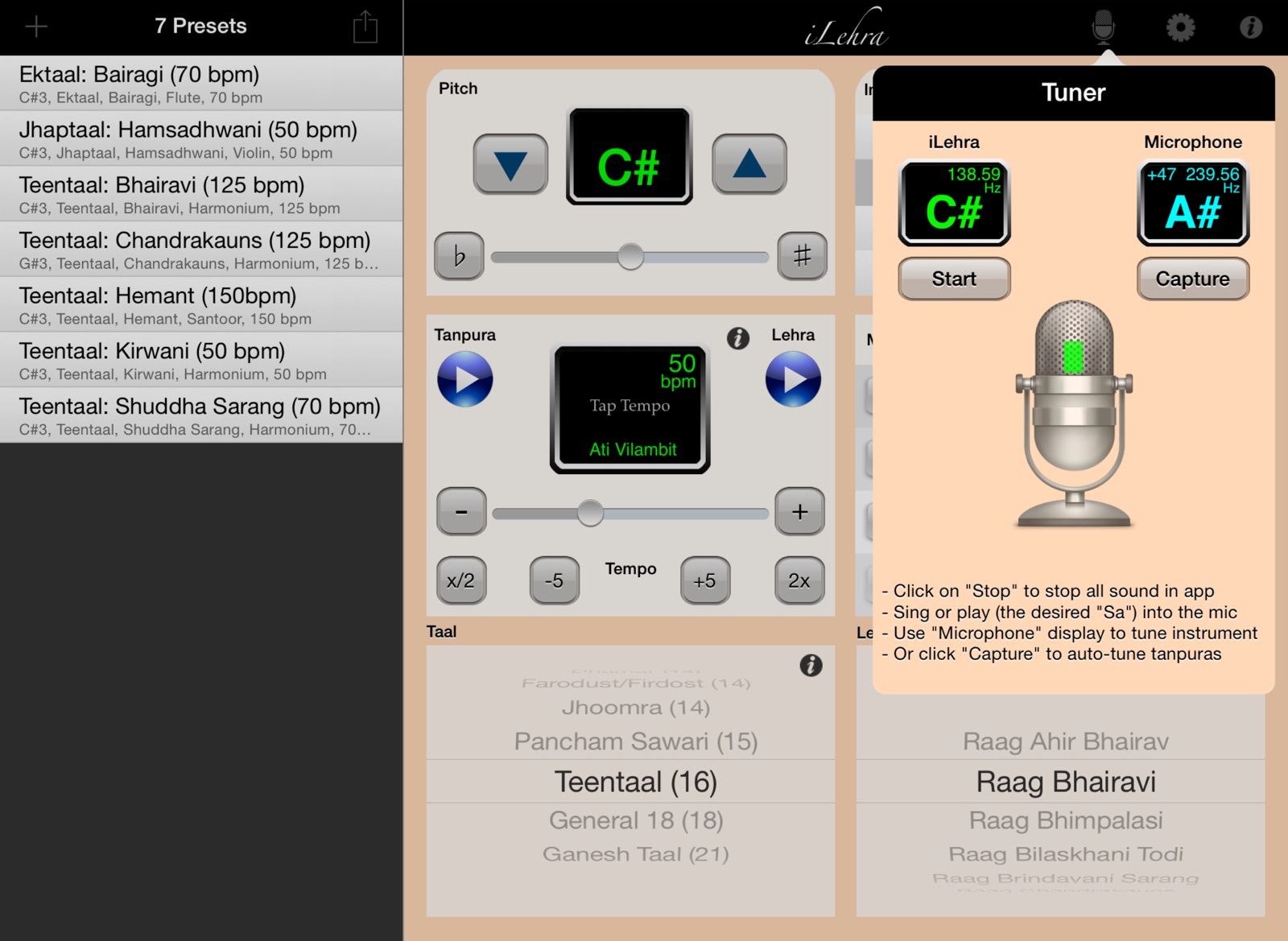 iLehra - Lehra Nagma Player ipad screenshot 3