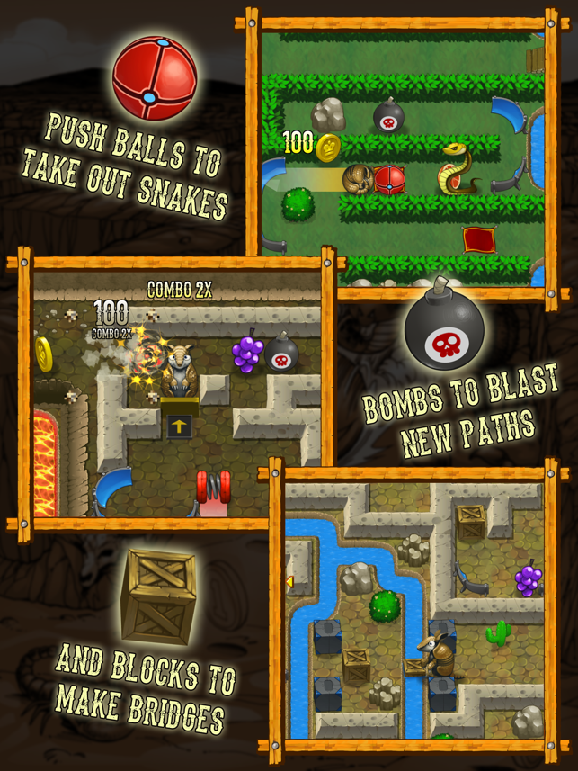 ‎Armadillo Gold Rush Screenshot
