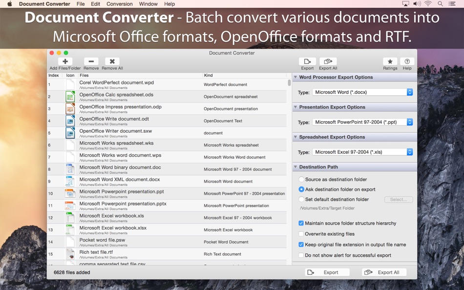 Document Converter - 3.3 - (macOS)