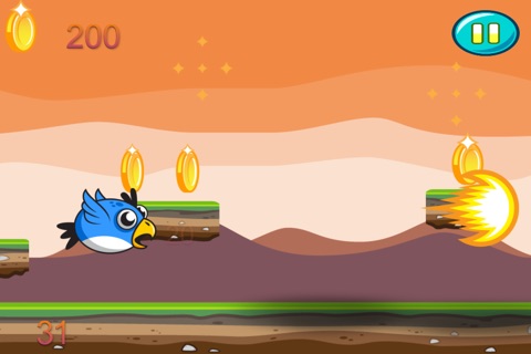 A Flappy Pet Bird Flies In An Epic Flying Challenge Saga! - Free screenshot 4