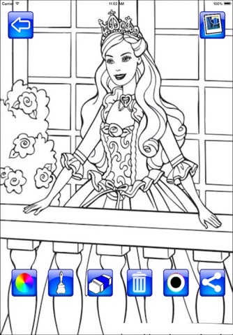 Christmas Princess Drawing Pad For Toddlers screenshot 4