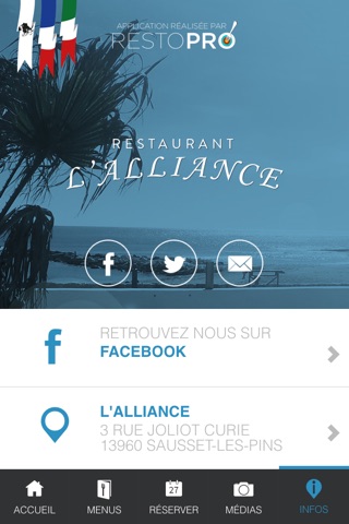 L'Alliance - Restaurant Sausset les Pins screenshot 4