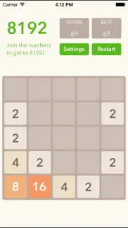 2048 reloaded iphone screenshot 3