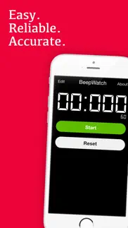 beepwatch lite - beeping circuit training interval stopwatch iphone screenshot 1