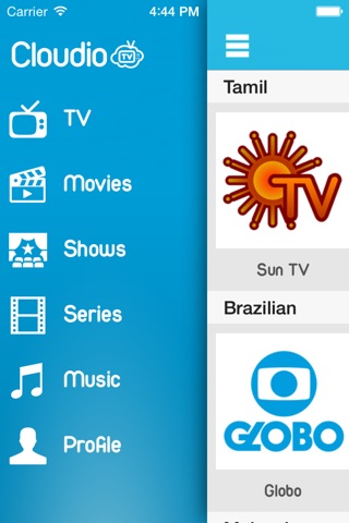 Cloudio TV screenshot 2