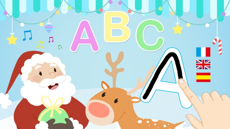 ABC: Christmas Alphabet For Kids - Learn the Alphabet