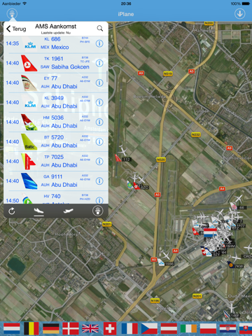 Screenshot #5 pour Amsterdam Schiphol iPlane Vluchtinformatie - Eindhovenm, Rotterdam Netherlands Airport
