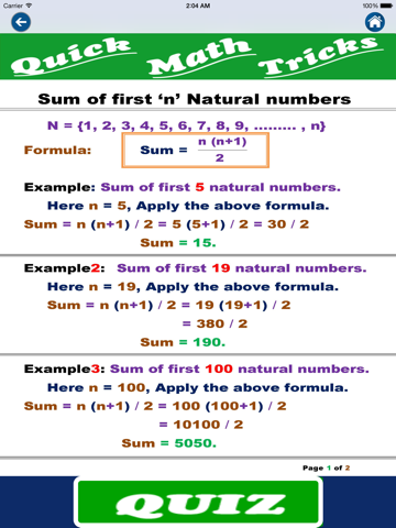 Screenshot #5 pour Astuces Maths gratuit