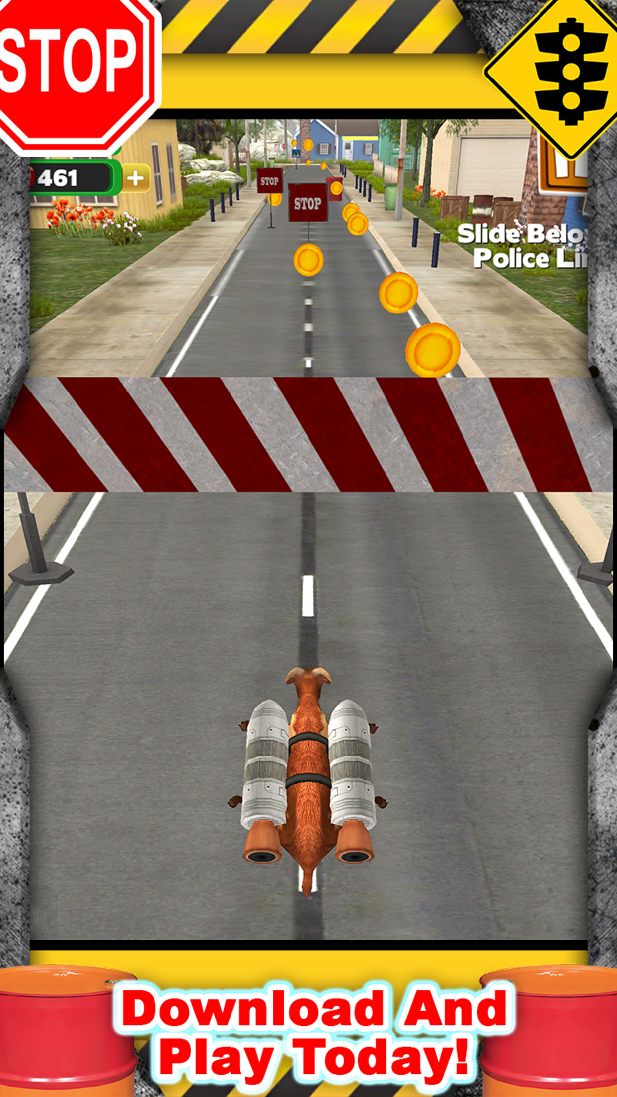3D Goat Rescue Runner Simulator Game for Boys and Kids FREE screenshot 5