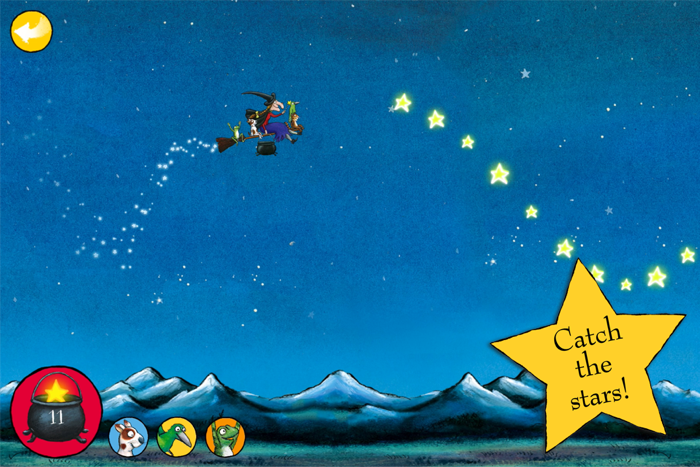 Room on the Broom Flying