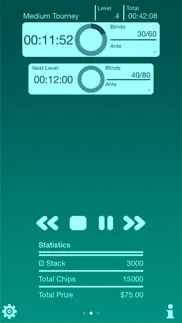 poker blind timer lite iphone images 2