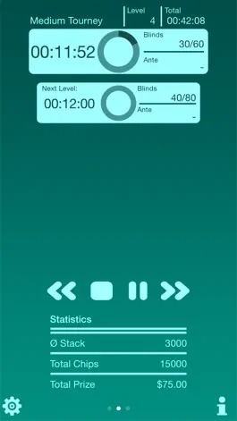 Game screenshot Poker Blind Timer Lite apk