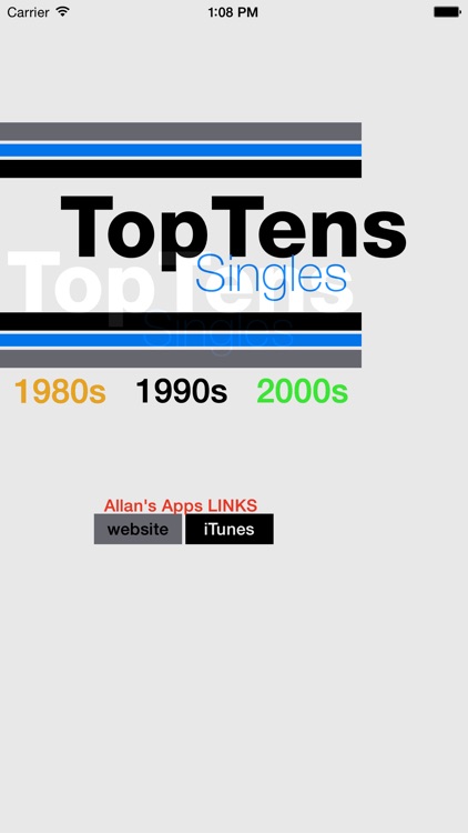Top Tens - Singles