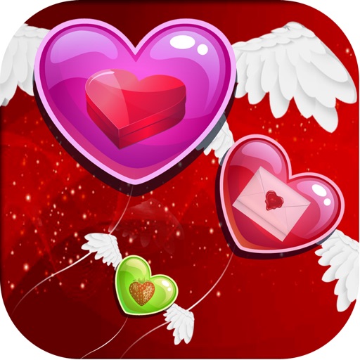 A Valentine’s Day Blast - Bubble Heart Popping Madness icon