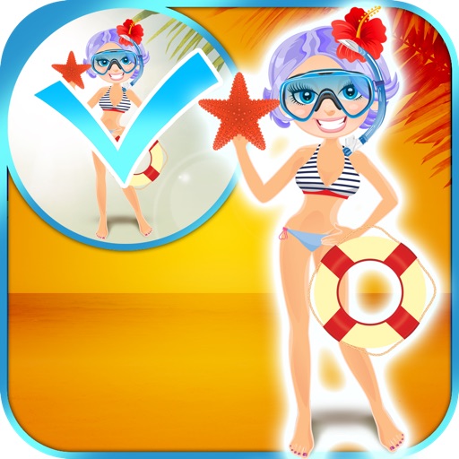 A My Summer Fashion Paradise Game - Draw and Copy Edition - Advert Free App