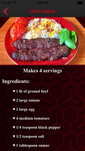 Persian Food Recipesのおすすめ画像2