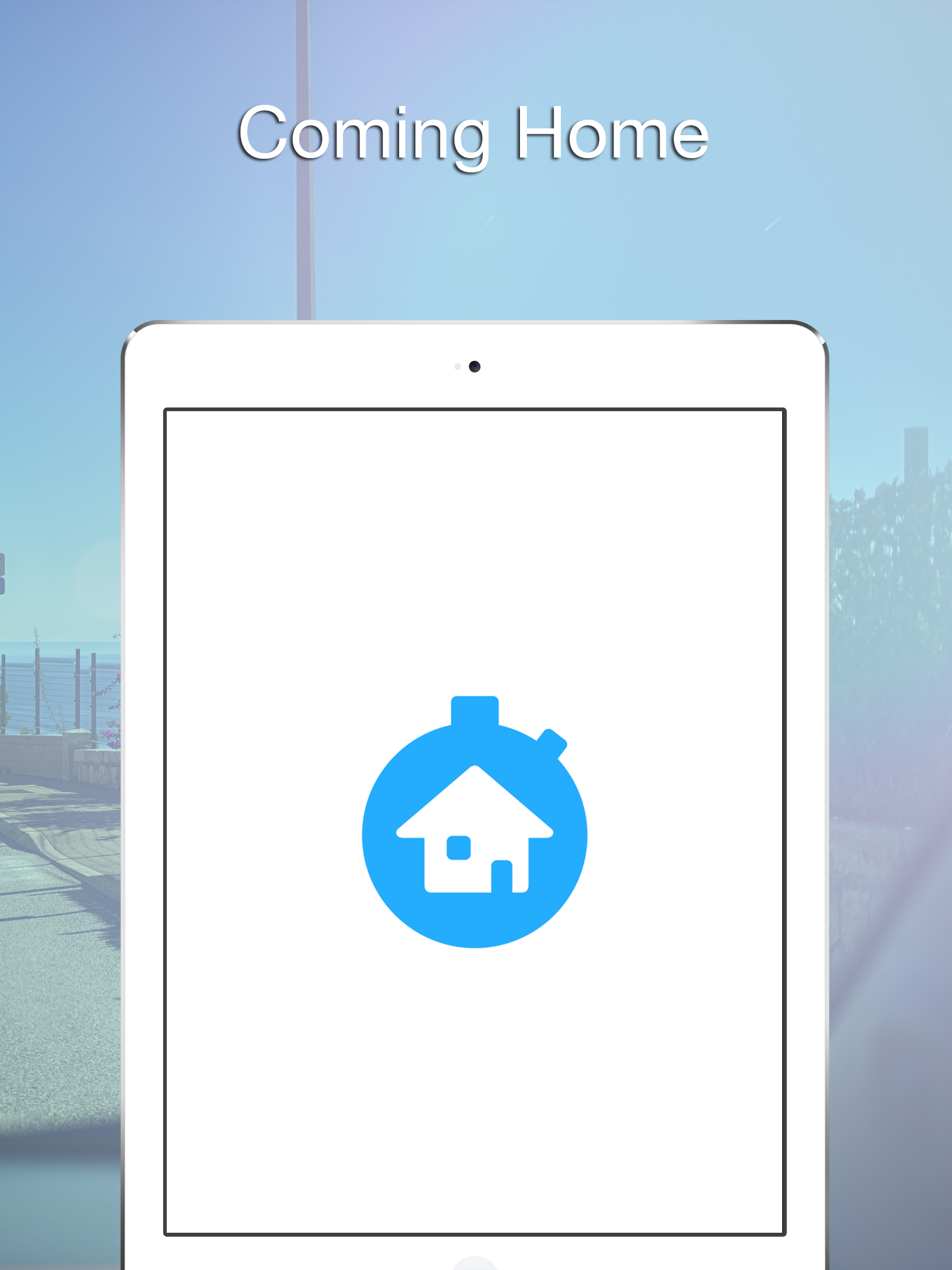 Coming Home - Share ETA (Send your arrival time.)