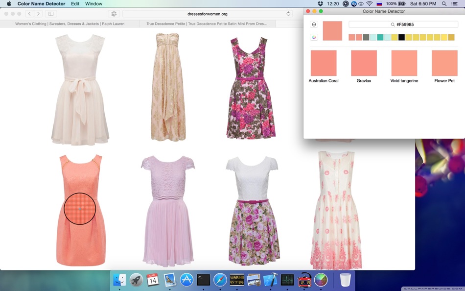 #5. Color Name Detector (macOS) بواسطة: Pavlo Liashenko