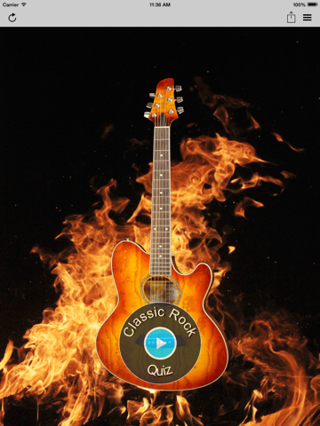 Screenshot #4 pour Classic Rock Quiz lite