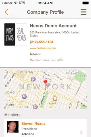Intralinks DealNexus Mobile screenshot 3
