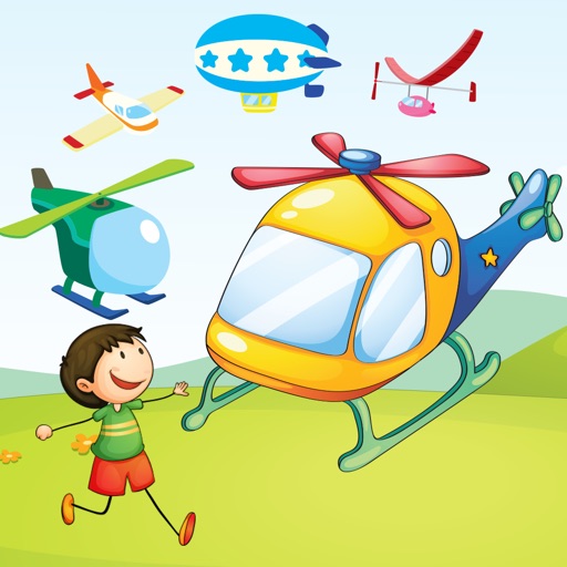 Adventurous Helicopter Race Kid-s Game: Learn-ing For Boys and Girls iOS App
