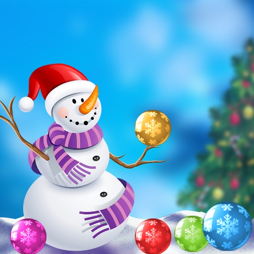 Christmas Bubble Blast Party Mania - play new marble matching game