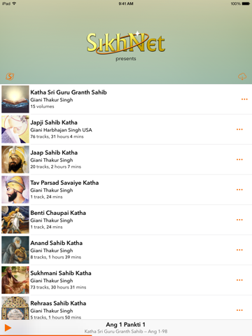 Screenshot #4 pour Katha Sri Guru Granth Sahib by SikhNet