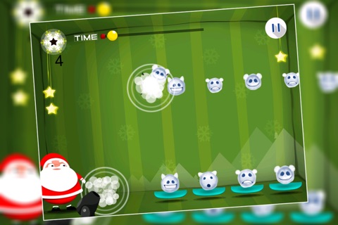 Santa and Snow Balls Men : The Christmas Winter Cold Tales - Free screenshot 2
