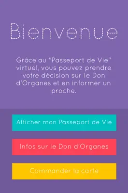 Game screenshot Passeport de Vie apk