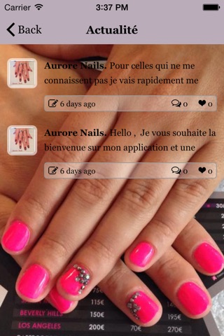 Aurore Nails screenshot 2