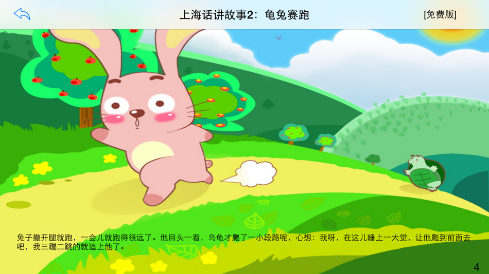#1. 广东话讲故事2:龟兔赛跑-冬泉粤语系列 (iOS) By: 晓东 王