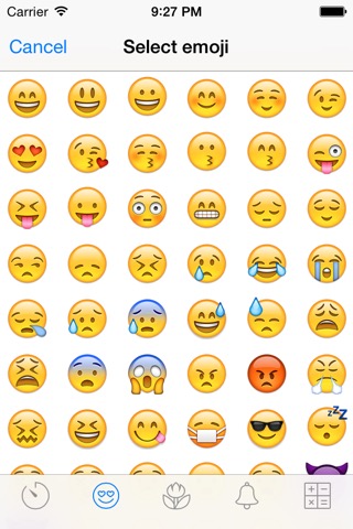 EmojiBig Emoji - Big Emojis Emoticons Art icons for put in your photos app for freeのおすすめ画像4
