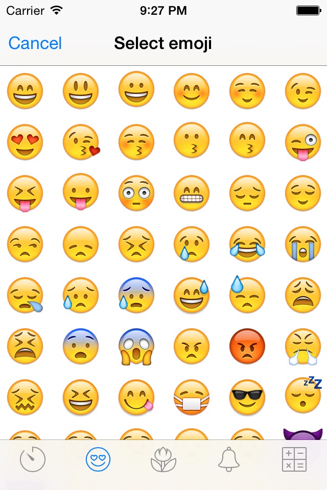 EmojiBig Emoji - Big Emojis Emoticons Art icons for put in your photos app for free screenshot 4