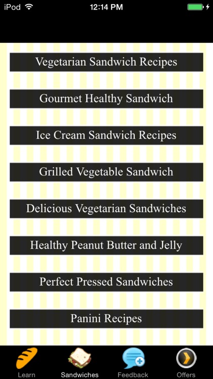Tasty Sandwich Recipes - Superbowl Recipes screenshot-3
