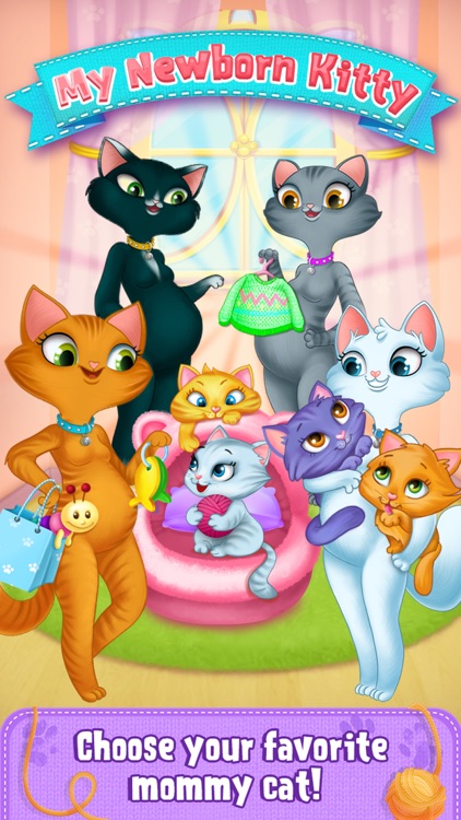 My Newborn Kitty - Fluffy Care screenshot-0