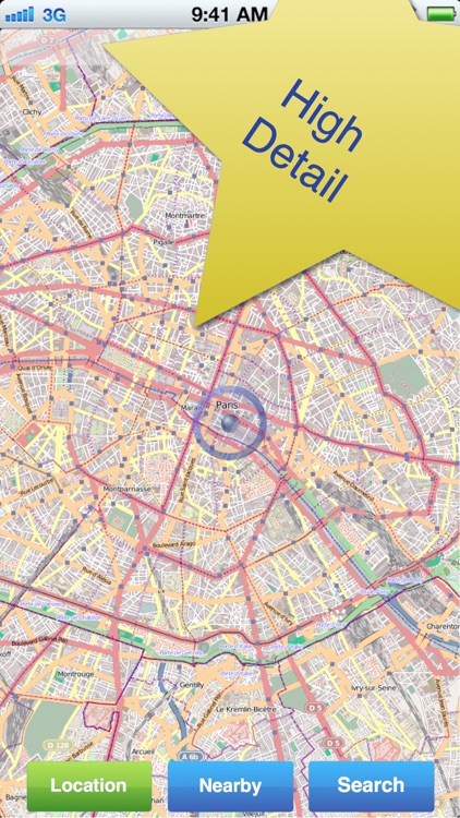 Paris No.1 Offline Map
